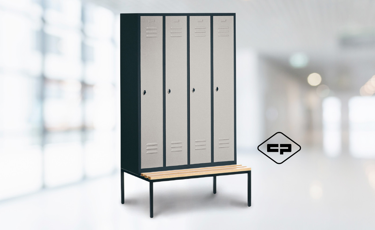 CP Kleiderspind CLASSIC mit Sitzbank