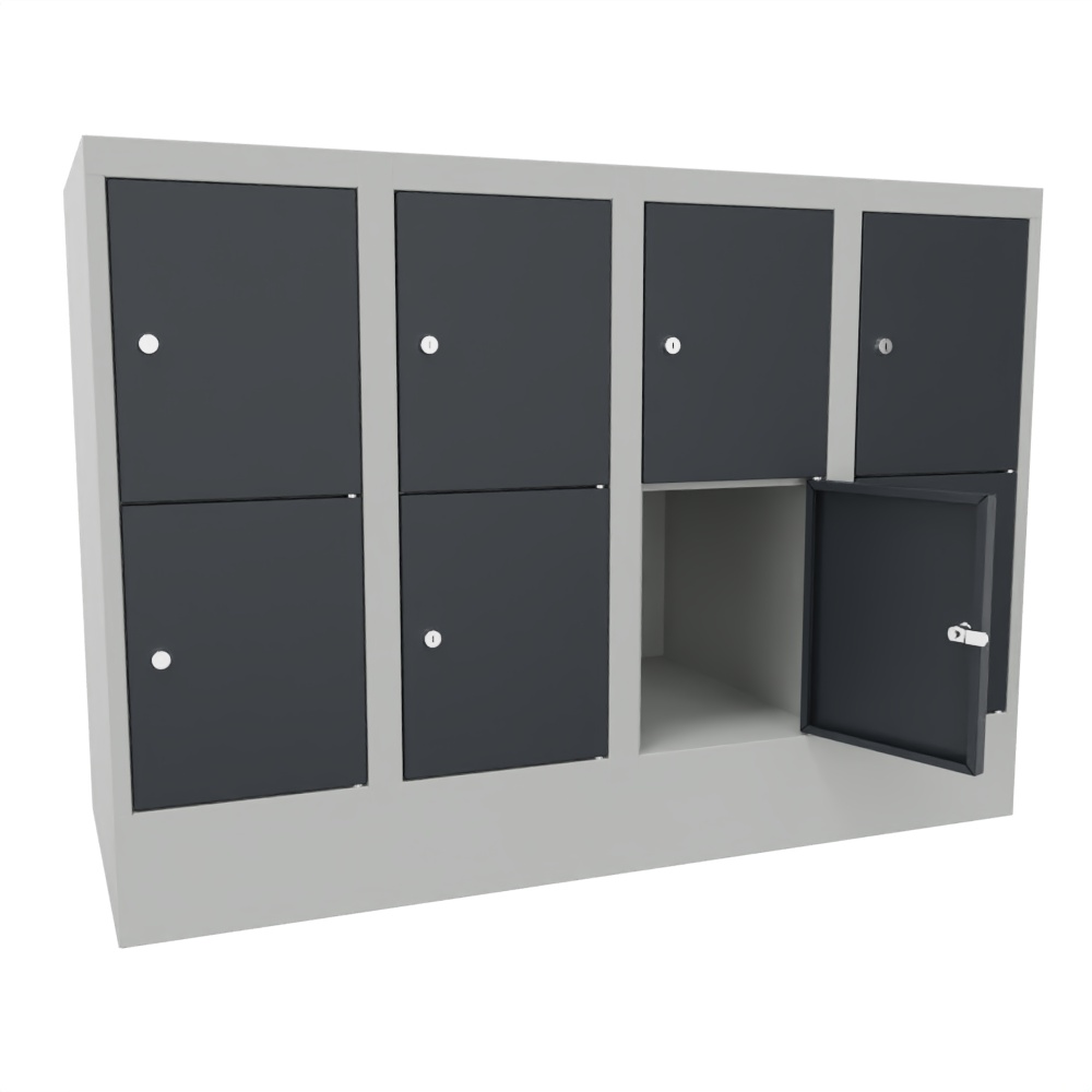 15

handelswaren
09 - Lieferanten
Pavoy
03 - Bilder
pCon
Halbhohe Schließfachschränke
Halbhoher Schließfachschrank Vollblechtür Abteil 300 mm 4x2 Fächer
pavoy-halbhoher-schliessfachschrank-vollblech-300mm-4x2-faecher-anthrazit.jpg
JPG-D...