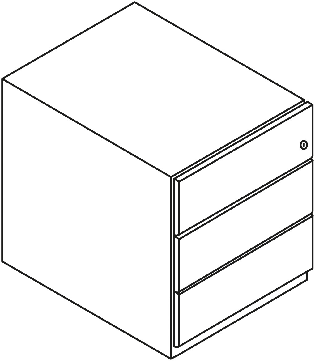 BI0322_Rollcontainer_Skizze.jpg BrigFox, Schublade, Mobiliar, Kabinett, Kiste