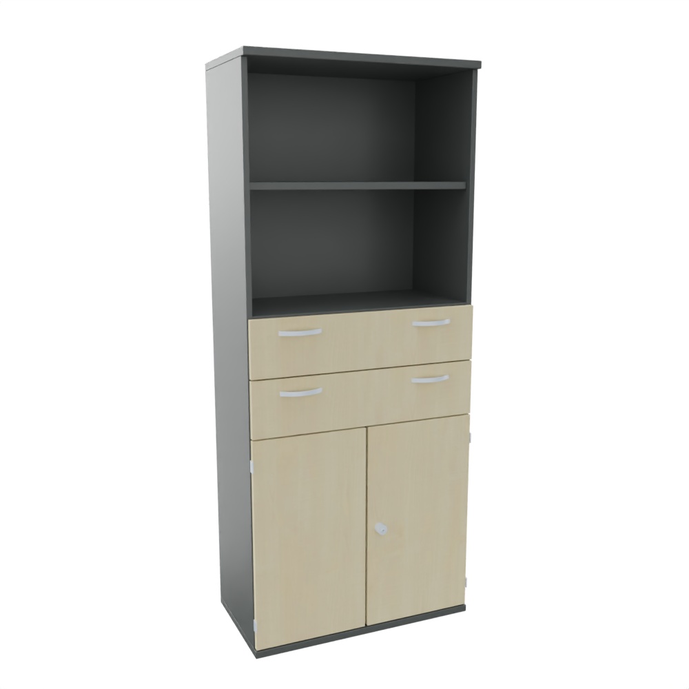 handelswaren
09 - Lieferanten
Geramöbel
03 - Bilder
pCon
Componenta Kombischrank offene Fächer + Schubkasten + Flügeltüren HxBxT 1920 x 800 x 425 mm
geramoebel-componenta-kombischrank-offen-schubkasten-flügel-front-ahorn-korpus-onyx.jpg
JP...