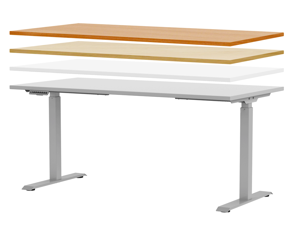 TOPFIT_basic_gestell_silber.png BrigFox, Moebel, Tabelle, Schreibtisch, Esstisch, Holz