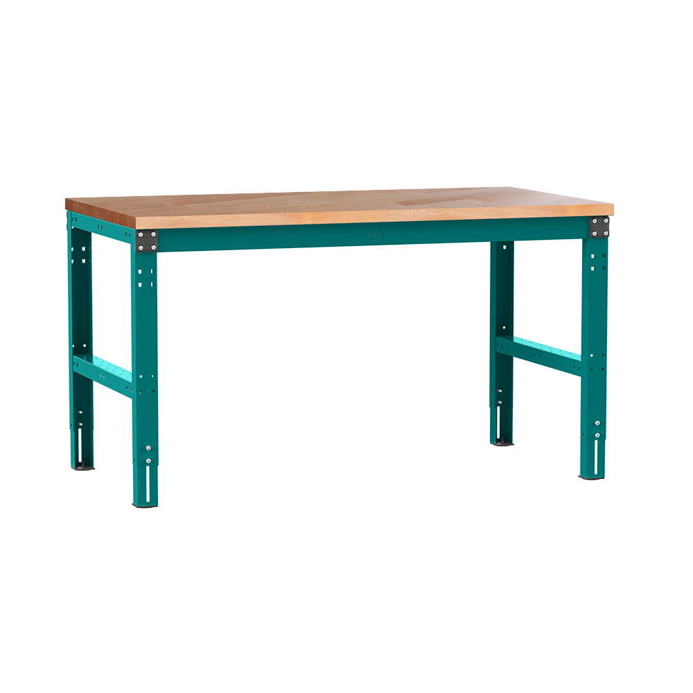 PPK1002.5021-PROFIPLAN-Grundwerkbank-Standard-Buchenplatte-40mm-wasserblau.jpg BrigFox