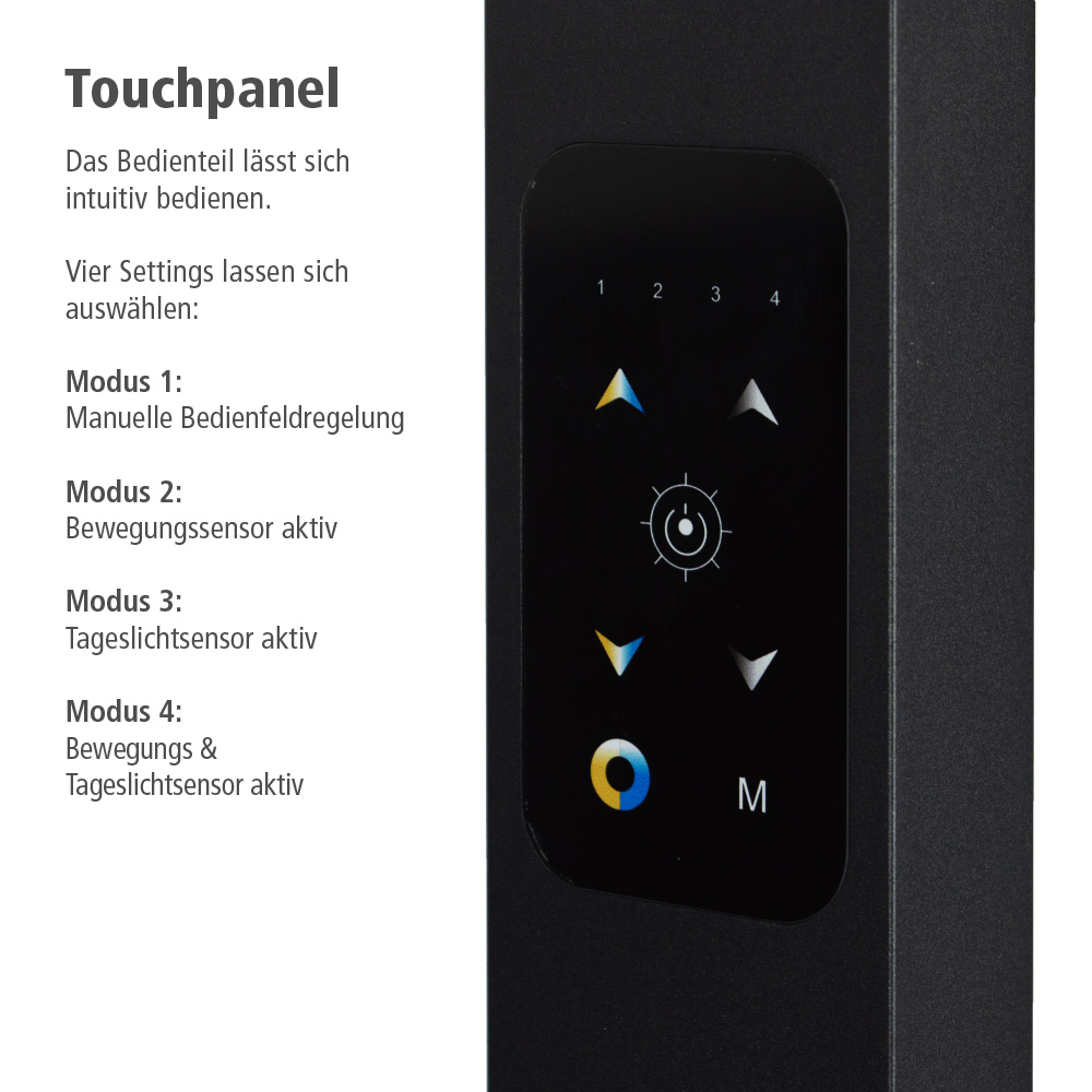 BM0117-Klemmleuchte-Touchpad-RAL 9005.jpg BrigFox, Elektronik, Handy, Telefon