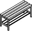 8050-000-P.jpg BrigFox, Bank, Mobiliar, Kaffeetisch, Tabelle, Rasiermesser