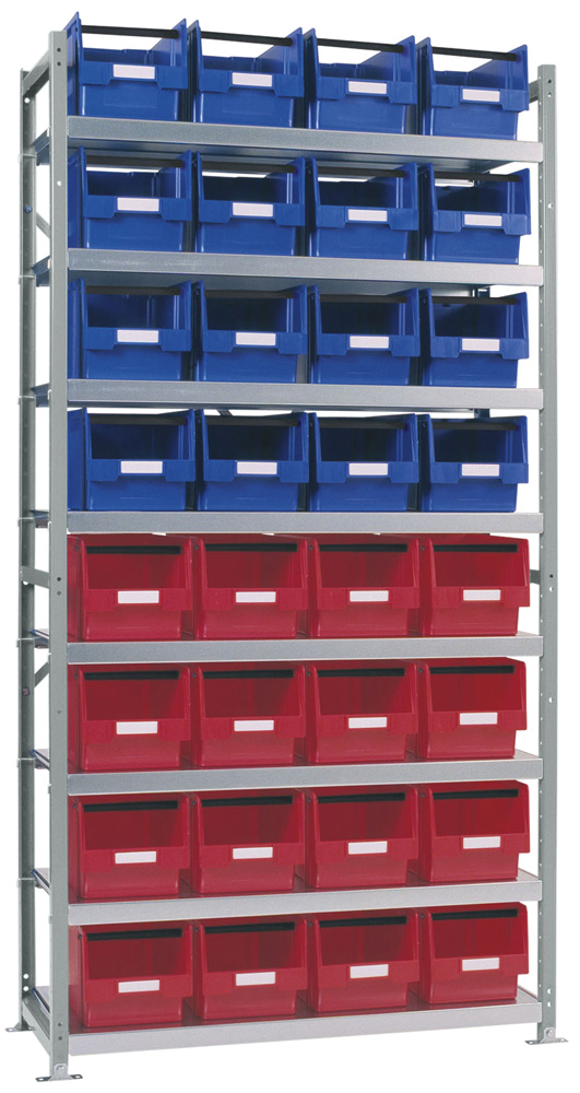 RP1281-Fachboden_Steckregal_PLANAFIX_mit_Sichtlagerkaesten_7035.jpg BrigFox, Schublade, Mobiliar, Kiste