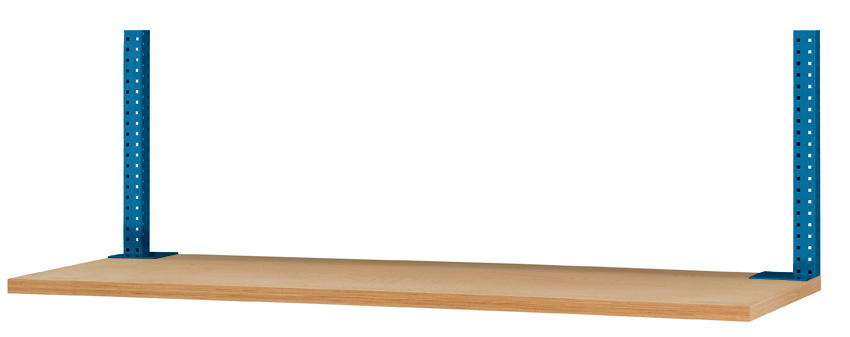 BrigFox, Wandregal, Wandhalterung, Holzregal, Holzbrett, Industrieregale