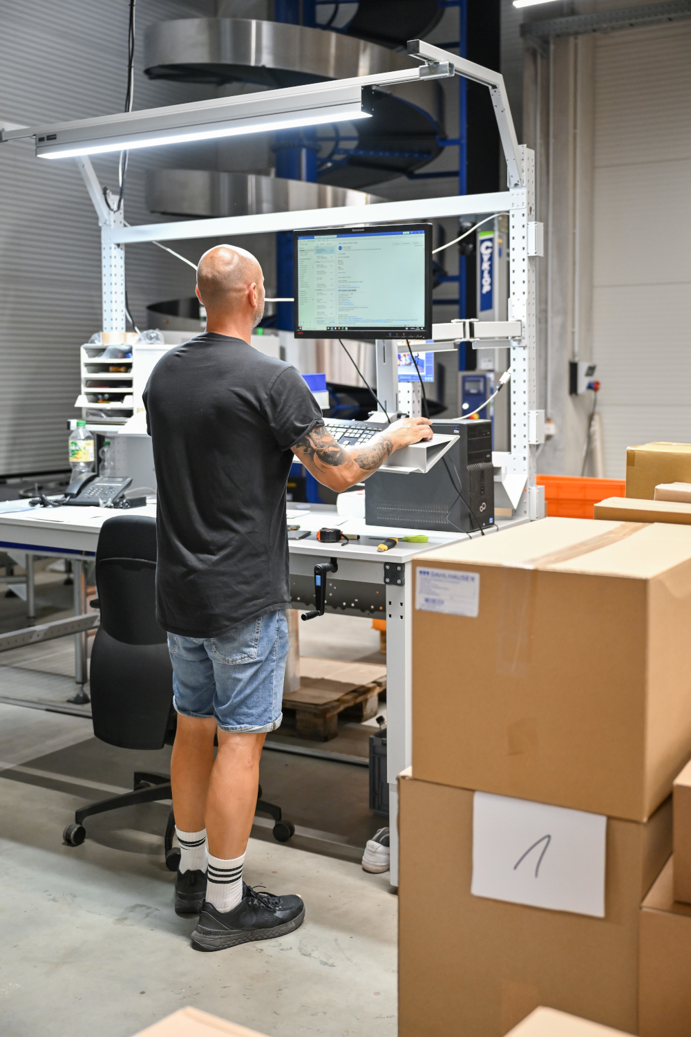 Arbeitsplatz Dahlhausen Praxisbeispiel