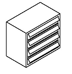 BrigFox, Schublade, Mobiliar, Kabinett, Krippe, Babybett