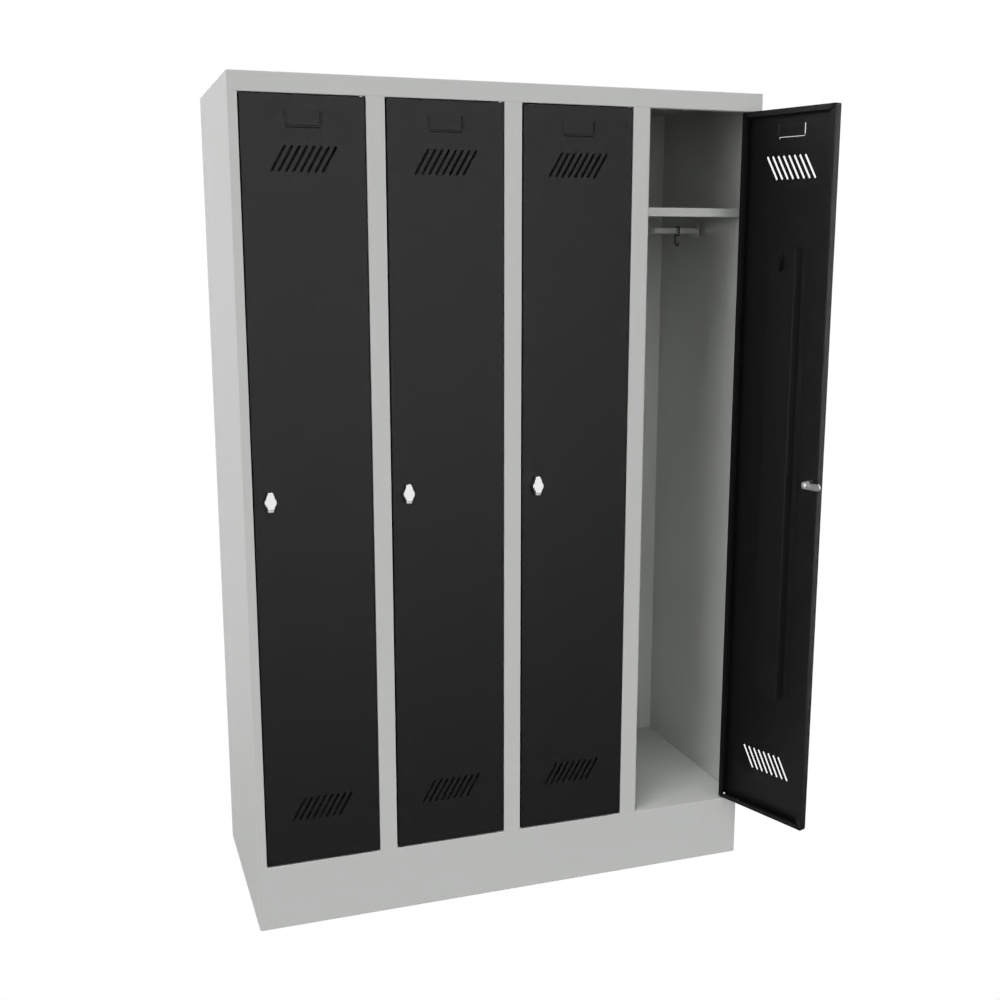 15

handelswaren
09 - Lieferanten
Pavoy
03 - Bilder
pCon
Die Bewährten
Garderobenschrank Die Bewährten 300 mm, 4 Abteile, Sockel
pavoy-spind-die-bewaehrten-300mm-4-abteile-sockel-drehriegel-tiefschwarz-offen.jpg
JPG-Datei