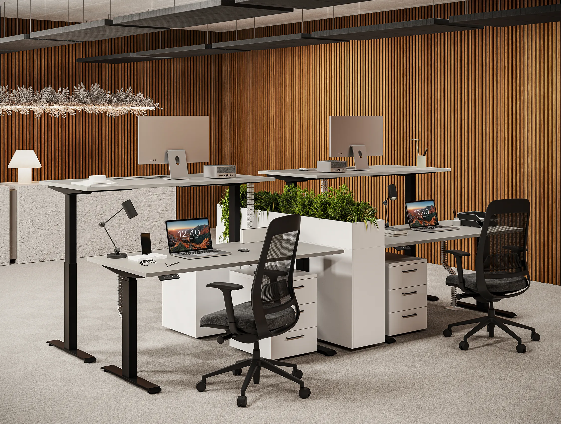 Schreibtisch Basic im Büro Schreibtisch Basic im Büro