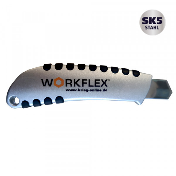 Cuttermesser WORKFLEX aus SK5 Stahl