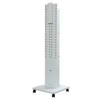 Hygienestation CLEANSPOT Premium Set 1 - 1-seitig Nutzbar Lichtgrau RAL 7035
