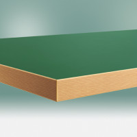 Werkbankplatte Linoleum grün 40 mm 1000 / 600