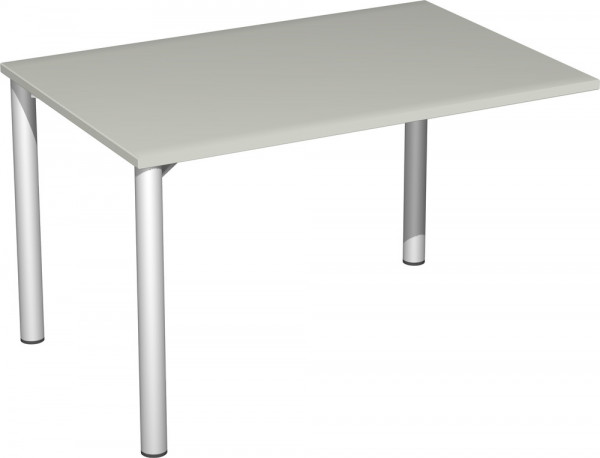 Softform Verkettungs-Schreibtisch mit 1 Fuß zurückgesetzt, ohne Höhenverstellung