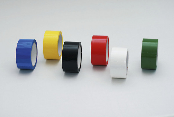Farbige Selbstklebebänder aus Polypropylen, 1 VE = 36 Stück