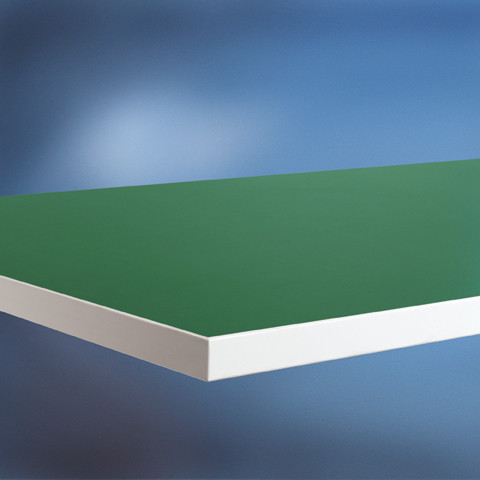 Arbeitstischplatte Linoleum grün 22 mm