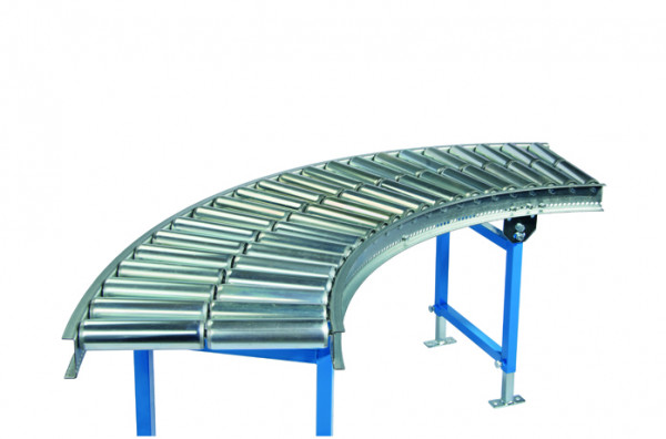 Kurven für Leicht-Stahlrollenbahnen, Bahnbreite 300 mm