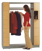 Fachboden für Garderobenschrank, Breite 230 mm 230 / Lichtgrau