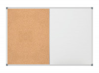 Combiboard - Pinnwand und Whiteboard 450 x 600